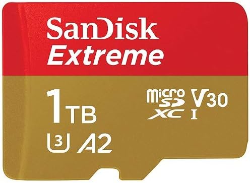 Cartão de memória Microsd Extreme 1TB Sandisk Extreme para DJI Mavic Mini 2 e Mavic Mini 2 SE Drone - Classe 10 4K UHD Paco