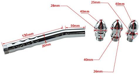 5 em 1 kit de enema de chuveiro, ducha de chuveiro para homem e mulheres, apego ao chuveiro de enema