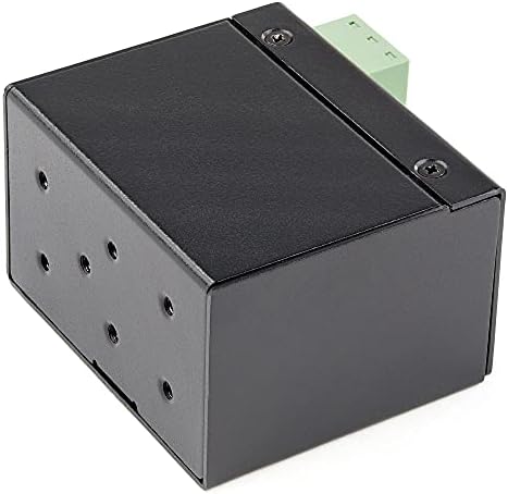 Startech.com Fibra Industrial para Ethernet Media Converter - 100Mbps SFP para RJ45/CAT6 - Fibra óptica SingleMode/Multimode para