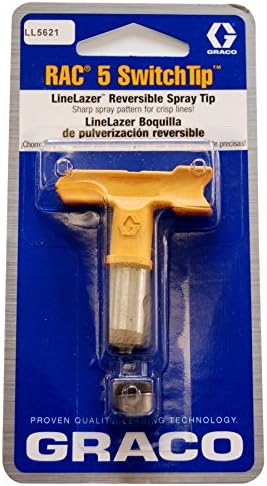 Graco ll5-621 linelazer rac 5 switchtip - 0,021 polegadas - para larguras de linha de 8 a 12 polegadas - ponta de spray de