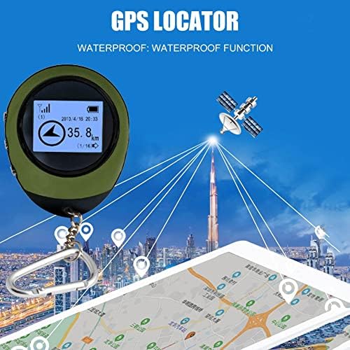 Receptor de navegação GPS do rastreador lmmddp com fivela USB recarregável para o turismo florestal Turismo de caminhada