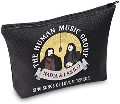 Tobgbe o que fazemos no presente de sombras O grupo de música humana Nadja e Laszlo Makeup Bag Gunic Vampire Gift