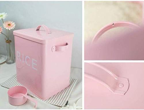 Dvtel Rice Box Bucket Storage Bucket Food Food Food Food Food Bucket selado Rice Selado Storage Cereal Rechiers