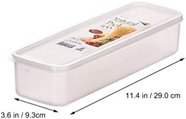 Cabilock Refrigerator Food Recipiente de macarrão empilhável Armazenamento