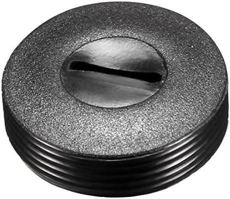 Uxcell Carbon Brush Solder Caps 22mm O.D. 10,5 mm I.D. 6,7 mm de espessura Tampa do motor Tampa de encaixe de plástico preto