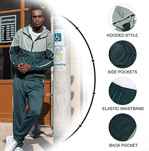 Duofier Men's Tracksuit Runging Sweat Suits