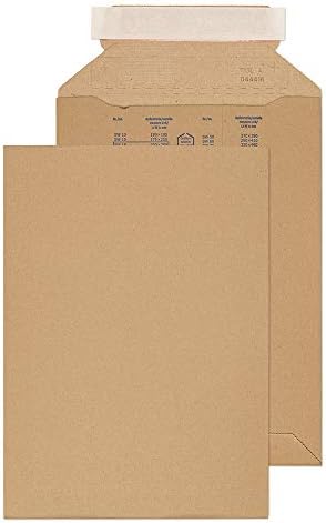 Blake empacota puramente 490 x 330 mm envelopes ondulados de plástico Peel e violação de selo