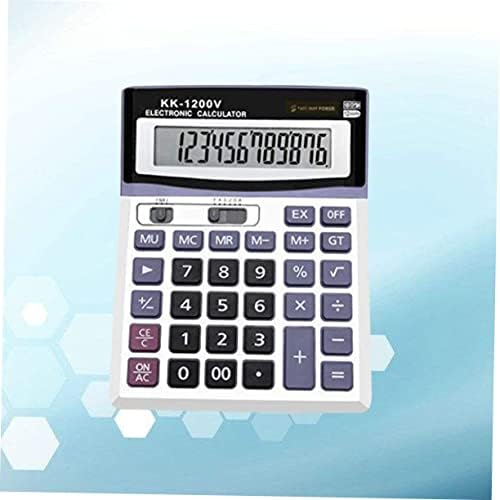 Tofficu 12 Calculadoras de escritórios Calculadora de estudantes calculadora solar calculadora portátil calculadora eletrônica