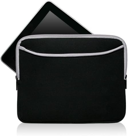 Caixa de ondas de caixa compatível com TIBUTA Windows 11 Tablet W100 - SoftSuit com bolso, bolsa macia neoprene capa com