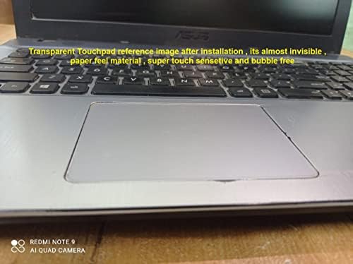 Protetor de trackpad ecomaholics para hp 15-dY5024nr 15,6 polegadas laptop touch touch tampa com acabamento fosco transparente