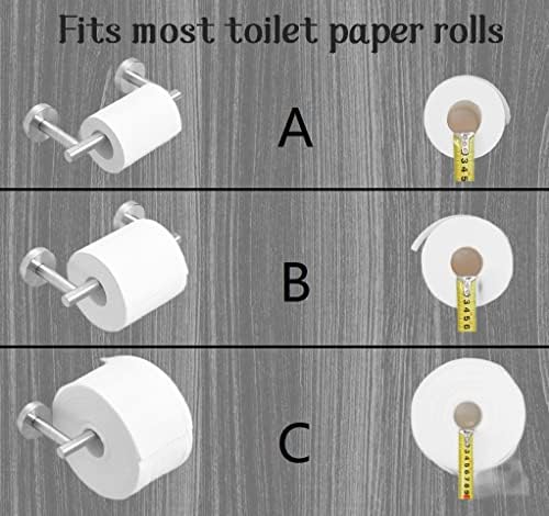 Parede do suporte de papel higiênico -Banheiro montado, design exclusivo pode impedir que as toalhas de papel caam.