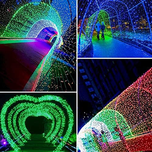 Vicila Green LED String Lights Decor de St. Patrick, Luzes de Treça USB Luzes de Fada Remote Fairy 100 Luzes de cordas LED para