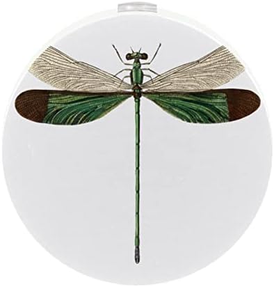 2 Pacote de plug-in nightlight LED Night Light Belo Dragonfly com Dusk-to-Dawn para o quarto de crianças, viveiro,