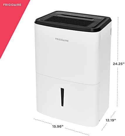 Frigidaire FFAD3533W1 Desumidificador, umidade moderada 35 Capacidade de litro com um filtro lavável fácil de limpar