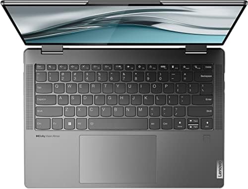 Lenovo Enovo Yoga 7i 2-em-1 Laptop 14 '' 2,2k Crega de toque 12th Core i7-1255U IRIS XE Graphics 16 GB RAM 1TB SSD Wi-Fi