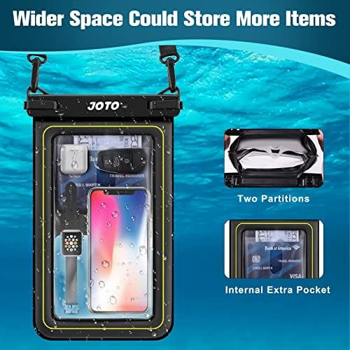 JOTO IP68 Bolsa de telefone flutuante à prova d'água, capa de celular de saco seco grande para iPhone 14 13 12 11 Pro Max