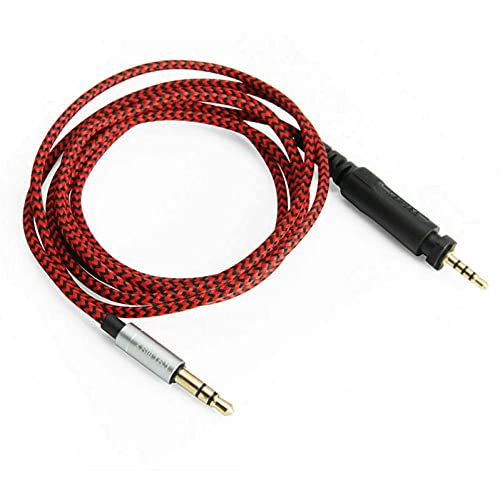 Substituição de cabo de fone de ouvido de áudio durável para Shure SRH840 SRH940 SRH440 SRH750DJ ACESSÓRIO