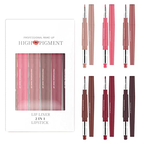 Sexpot Lipstick 6pcs Lip Liner e Lipstick Set