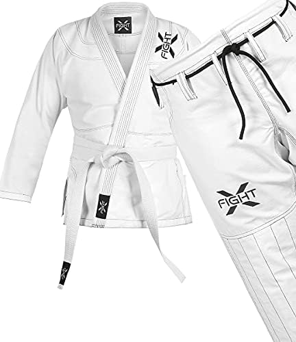 Fightx BJJ GI para homens e mulheres Jiu Jitsu Gi Suit leve com cinto grátis