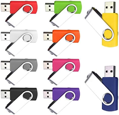 Lote a granel 10pcs 2 GB giratório USB Drive Flash Memory Stick u disco u