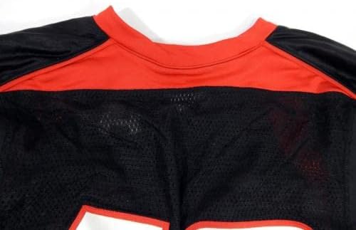 2009 Texas Tech Red Reders Ryan Erxleben 43 Game usou Black Jersey NP Rem 42 2 - Jogo da faculdade usado