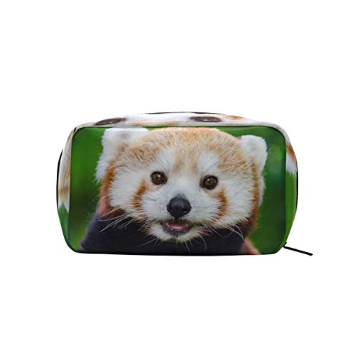 Sacos de maquiagem de panda vermelha fofa