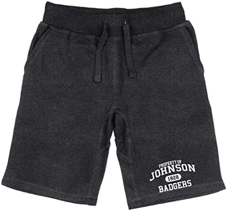 W Republic Northern Vermont University Badgers Property College College Fleece Shorts