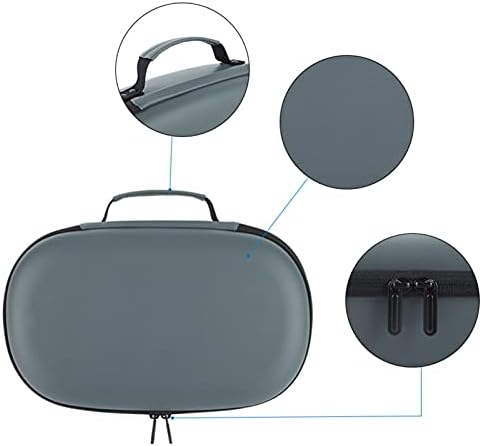 Grey990 outras sacolas de jogos, caixa de proteção portátil à prova de choque EVA para Oculus Quest 2 VR Glasses - Gray