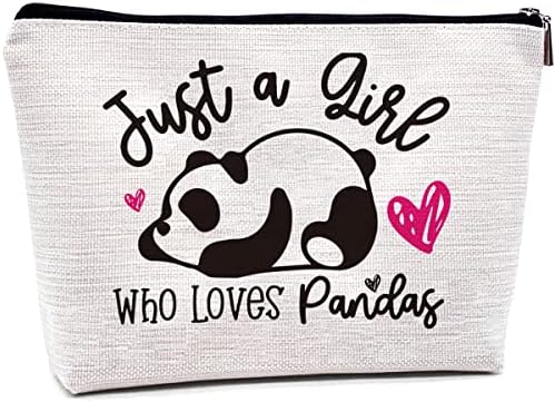 Presentes Xinezaa Panda, bolsa de cosméticos panda, apenas uma garota que adora bolsa de maquiagem panda mkbs-01