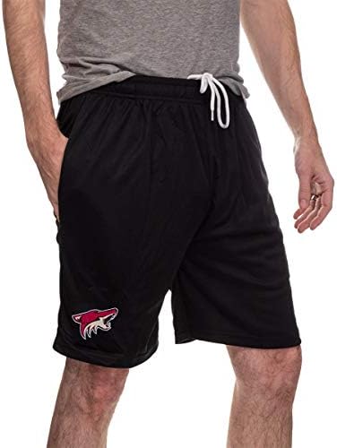 Calhoun NHL Men's Team Logo Air Mesh Shorts