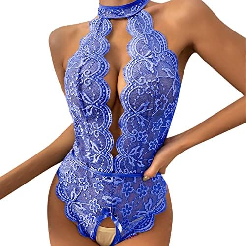 Lingerie sexy para mulheres Bodysuit de renda de uma peça de collant stoping fishnet terno de corpo babydoll boudoir roupas