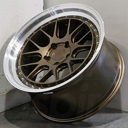 18x9.5 AODHAN DS06 DS6 5X100 35 BRONZE RIM