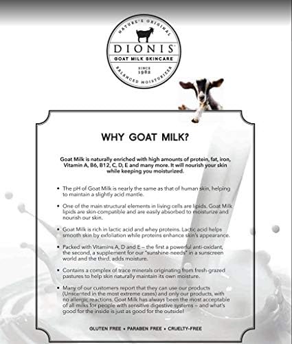 Dionis Goat Milk Lip Balm 3 Peças Conjunto - Leite e Mel