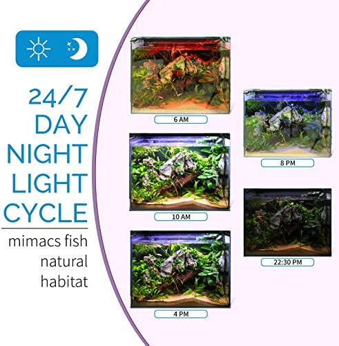 Hygger Avançado Espectro completo LEVA LED AQUARIUM LIGH