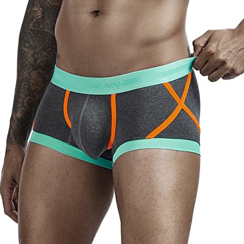 Boxers para homens colorir colorir pijamas calcinhas de moda de moda leggings masculino calças casuais imprimindo resumos