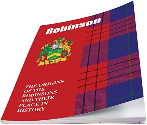 I Luv Ltd Robinson Ancestry Livreto Breve História das Origens do Clã Escocês
