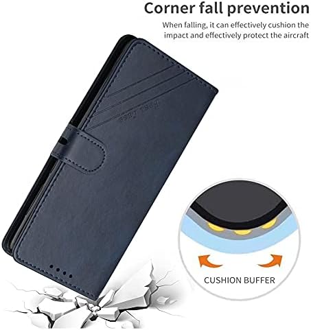 Gyhoya Compatível com a caixa da carteira Xiaomi Redmi A1 Plus, Redmi A1 Plus Flip Folio Case com titulares de cartão Kickstand