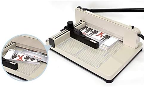 TULGIGS TRIMMER DE PAPEL, cortador de documentos de guilhotina, 400 folhas Capacidade para a máquina de corte de papel Max