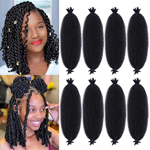 HANNE MARLEY TWIST SLAINHAND HABELA 8 PACOS PACOS PRESEPARADOS AFREPARADOS AFRENTES AFRO CROCHET TWIST RAIMENTES EXTENSIONS