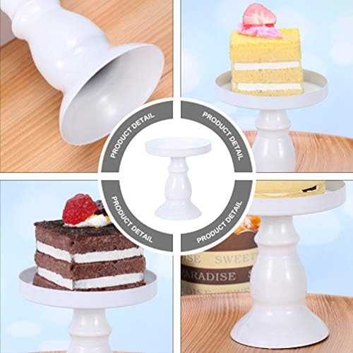 Mesa de casamento da bestoyard decoração de 2pcs bolo redondo bolo de bolo exibição stand stand cupcake exibir bandeja para casamento