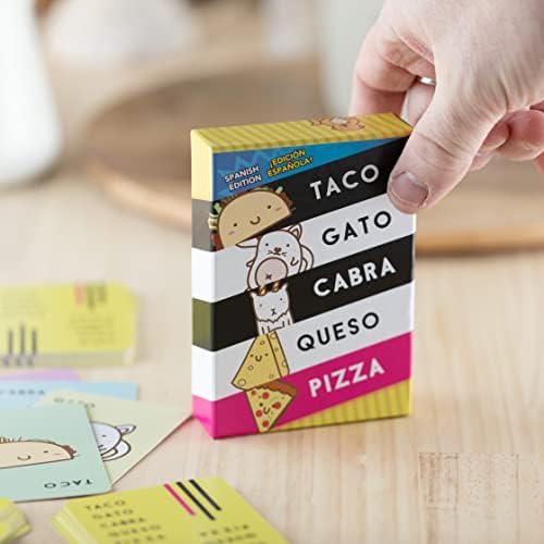 Pizza de queijo de cabra de gato taco - edição espanhola! ¡Taco Gato Cabra Queso Pizza - Edición Española! Idades mais de 8, 10-15