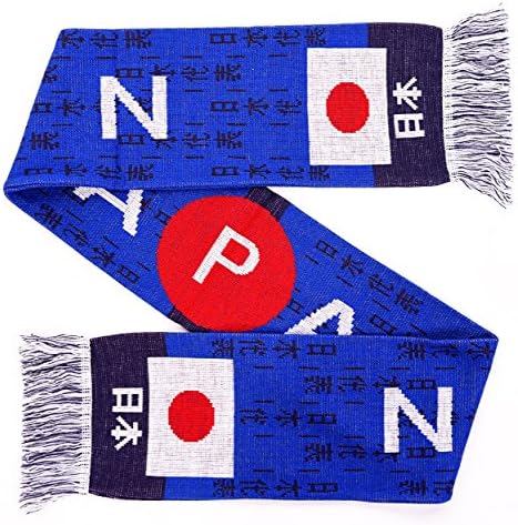 Lenço de malha de futebol nippon japão