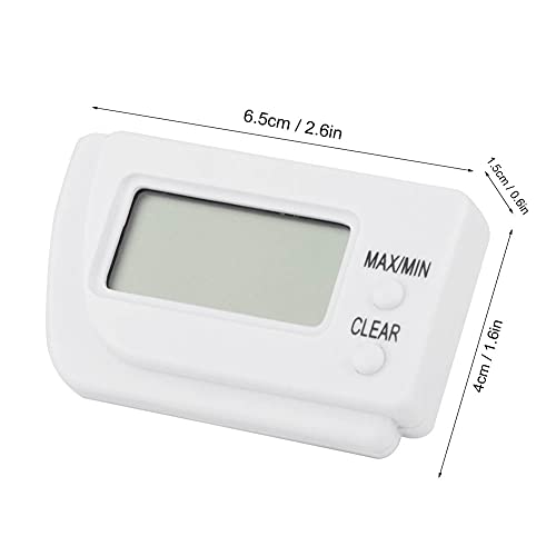 Mini medidores de umidade de temperatura eletrônica digital, higrômetro do termômetro interno com sensor remoto de exibição de LCD