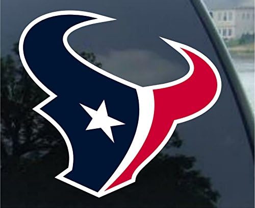 NFL Houston Texans Perfect Cut Color Decals, 8 x 8