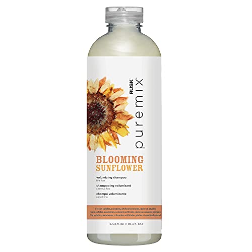 Rusk Puremix Blooming Girassol Volumizando Shampoo 12 oz, 12 fl. Oz.