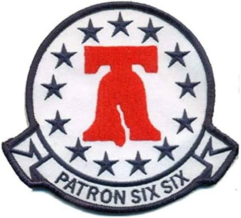 VP-66 Liberty Bells Squadron Patch-Backing de plástico