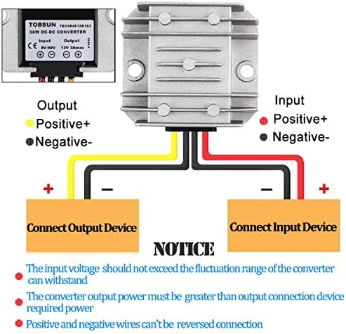 Converter de redutor de tensão CC DC 8V-40V a 12V 3A 36W Automatic Automatic Down Up Regulador de tensão Conversor