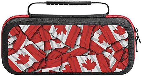 Caixa de bandeira da bandeira do Canadá Bolsa de proteção contra a bolsa de proteção dura Travel de transportar bolsa
