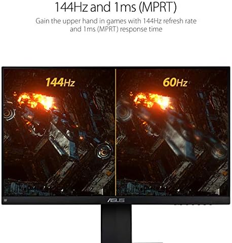 ASUS TUF Gaming VG249Q 23,8 ”Monitor 144Hz Full HD 1MS IPS ELMB FreeSync Eye Care DisplayPort HDMI D-Sub