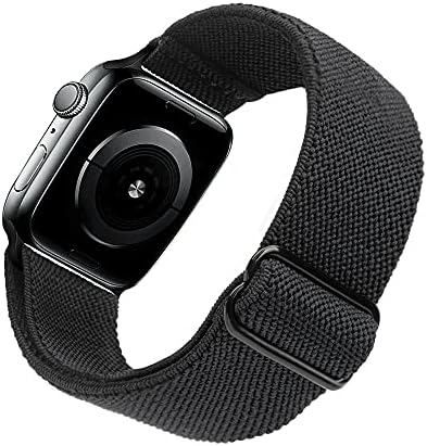 ARAE VAIO ESCURSO DE RELAGEM [BLACK] + CASA DE RELISÃO [2 PACKS] Compatível para Apple Watch Series 6 5 4 SE 40mm, protetor de tela